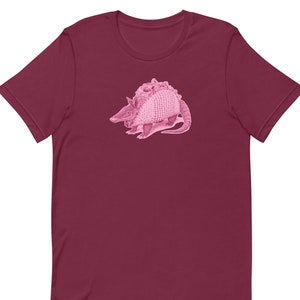Tacodillo, Gürteltier Taco, T-Shirt, rosa