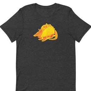 Tacodillo, Gürteltier Taco, T-Shirt, gelb