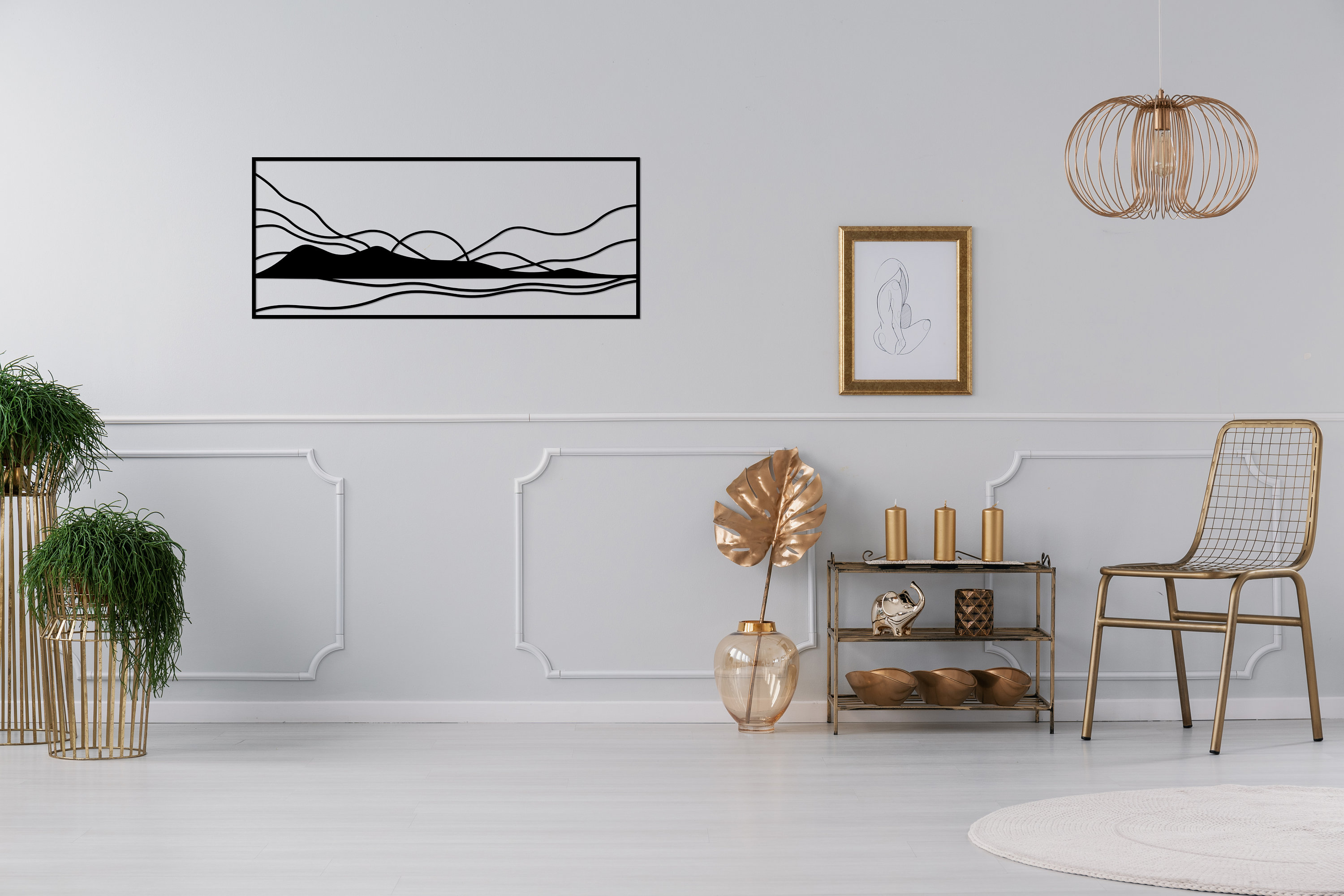 Metal Wall Art Sunset Metal Wall Decor Sunrise Housewarming Etsy