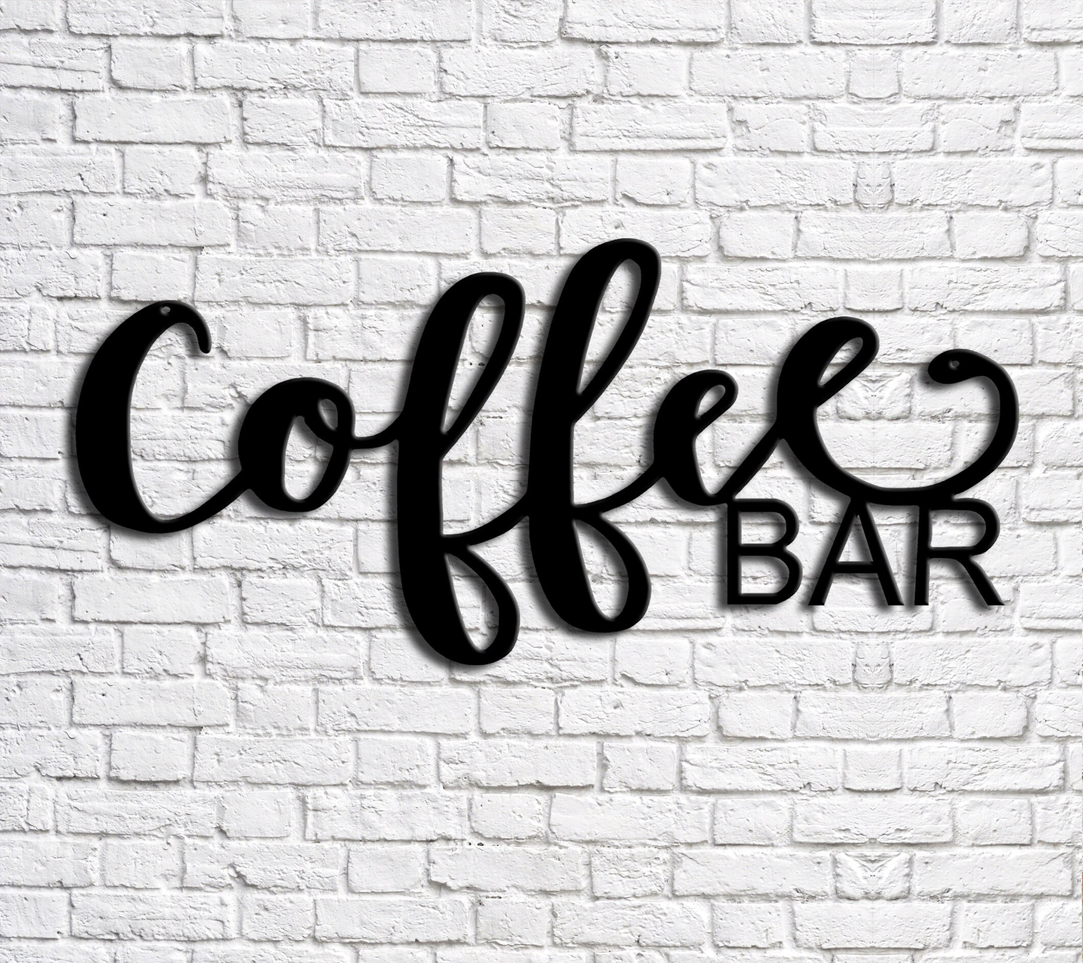 Coffee Metal Wall Art Metal Wall Decor Coffee Wall Hanging Etsy