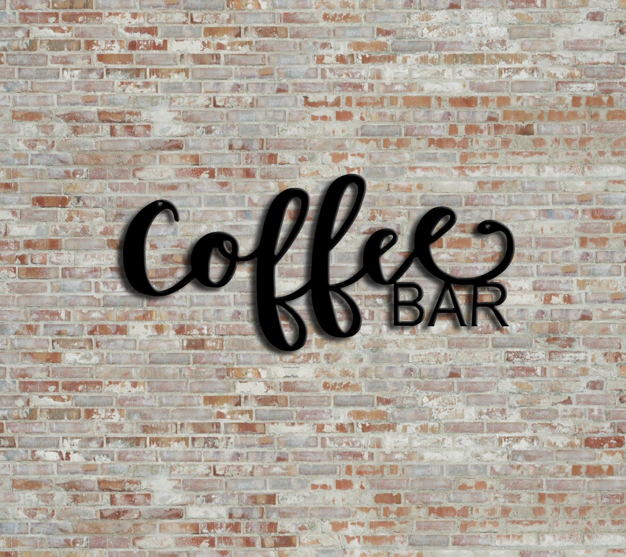 Coffee Metal Wall Art Metal Wall Decor Coffee Wall Hanging Etsy