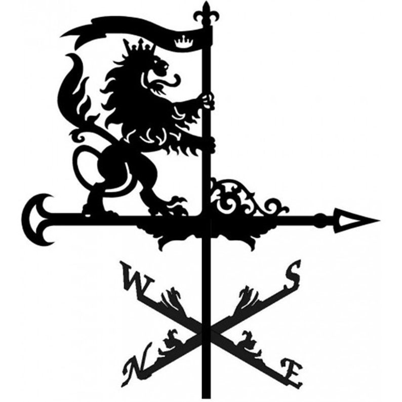 EXTRA LARGE Griffin Metal Weathervane Steel Weather vane Metal Etsy