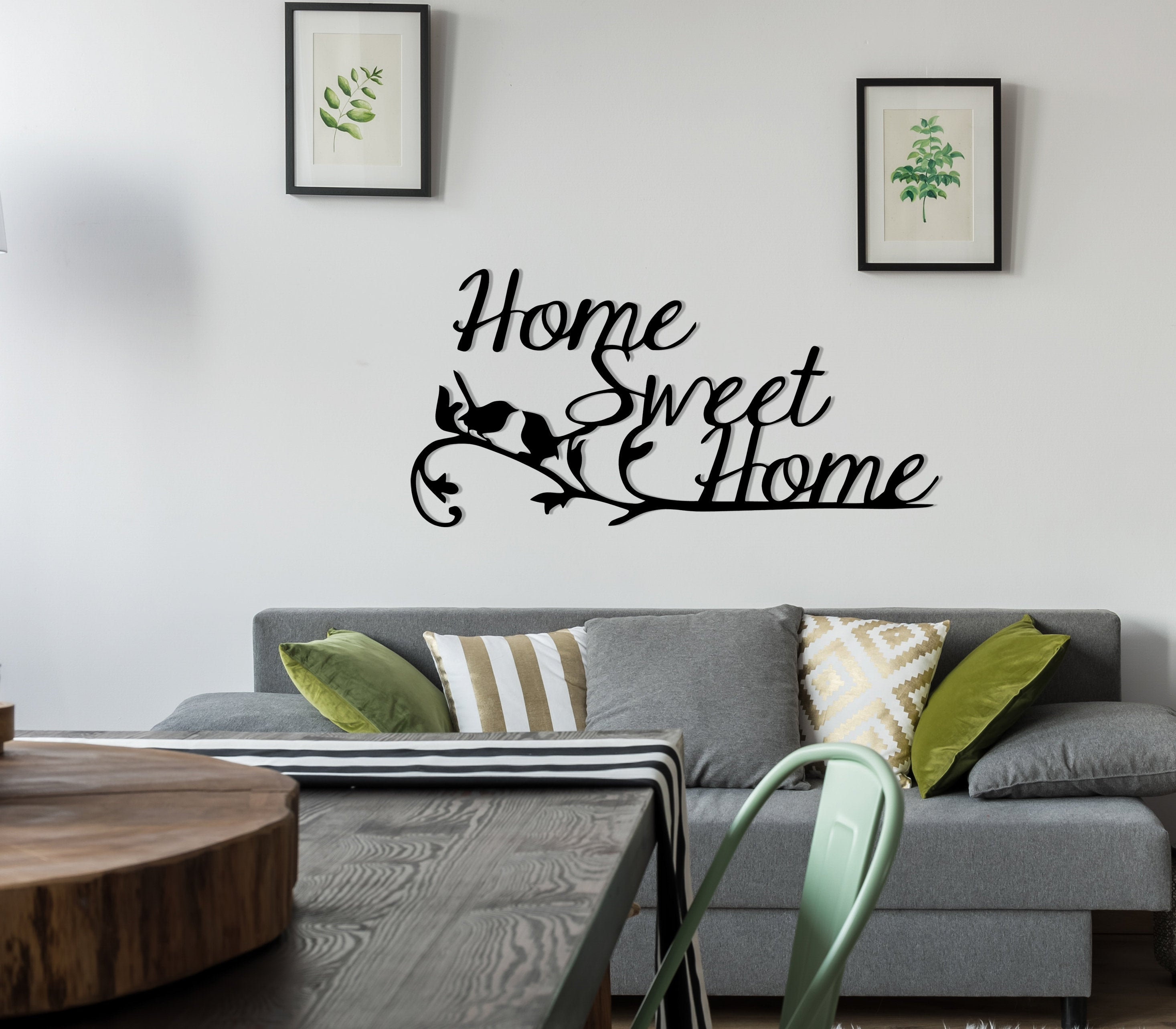 Home Sweet Home Sign Home Decor Wall Metal Decor Sweet Home | Etsy