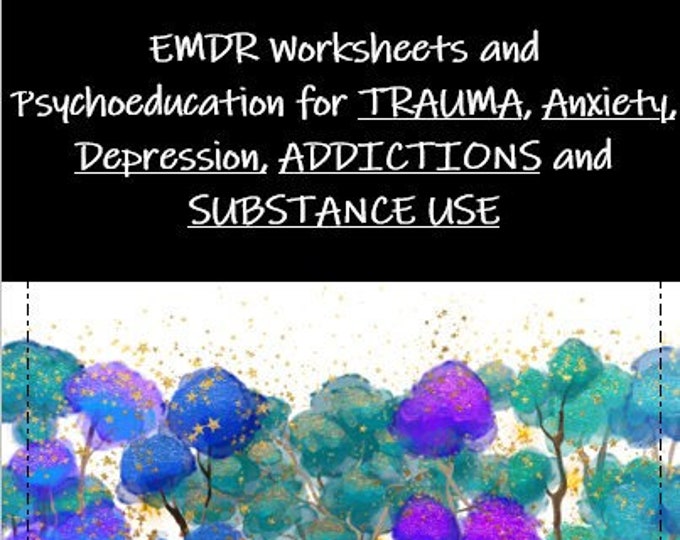 EMDR Therapy Worksheets Bundle - Etsy Canada