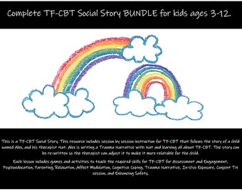 Complete TF-CBT Social Story Bundle ALL included