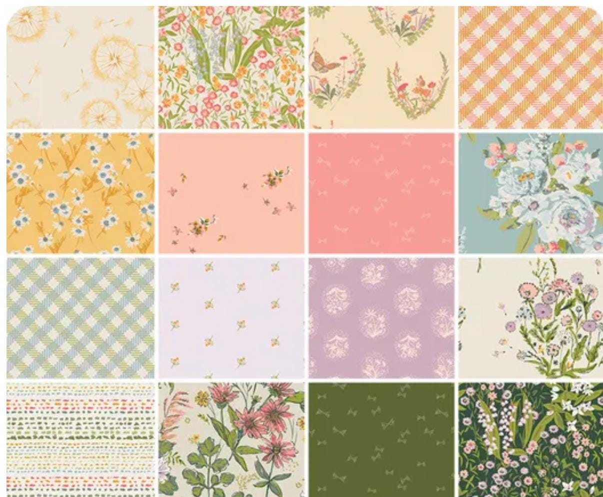 Made to Order Romantic Modern Floral Custom Rag Quilt Sizes Throw Queen ...