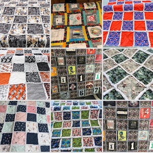 Made to order custom quilts in any size or theme that you can dream