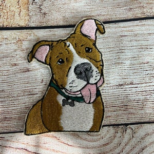 Dog Patch,Embroidered decoration, iron-on patch, sew on patch