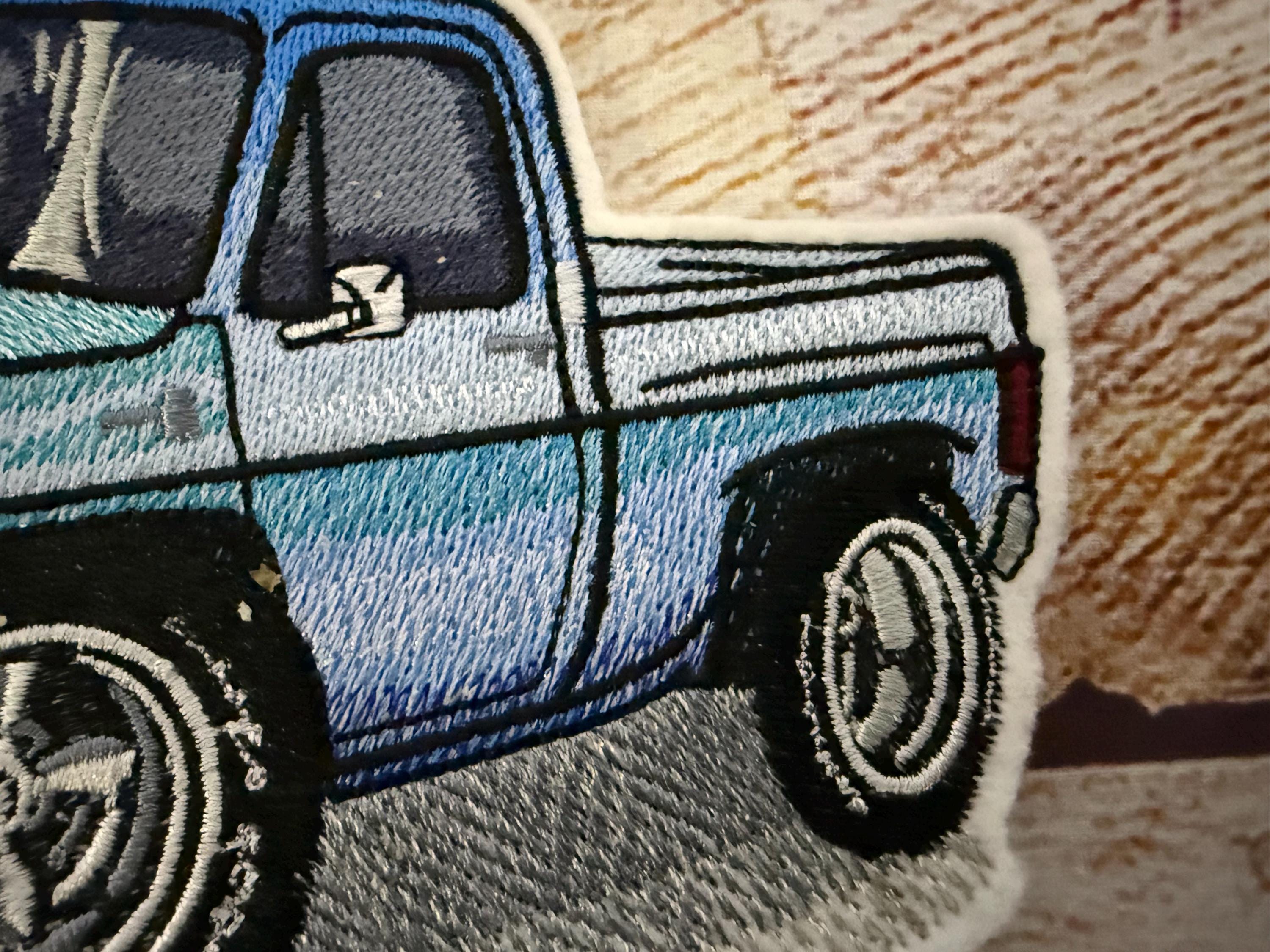 Chevrolet Silverado Patch, Chevy Truck Embroidered Badge, Clothes ...