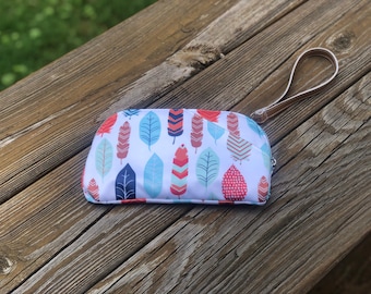 Kleine Geldbörse, Geldbörse mit Reißverschluss, Handy Slim Kreditkarte und Cash Wristlet Clutch Brieftasche!