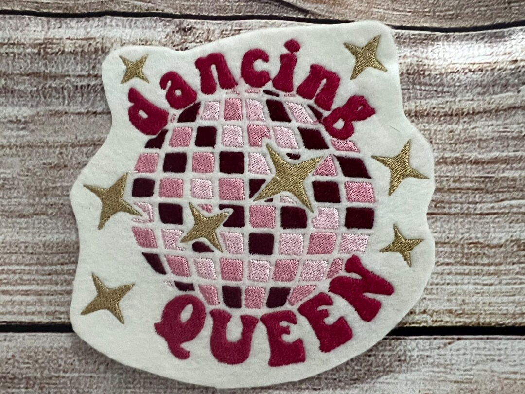 Dancing Queen Patch, Disco Ball Patch, Groovy Retro Trendy Renaissances ...