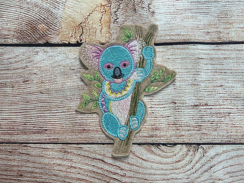 Koala Bear Patch, Collectable Embroidered Decoration, Patch for Clothes ...
