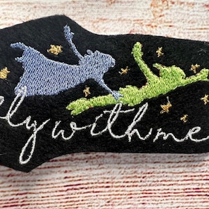 Fly With Me Jonas Patch,Lines Vines and Trying Times Brothers Badge, Jacket and Hat embellishment, Embroidered decoration, iron-on patch