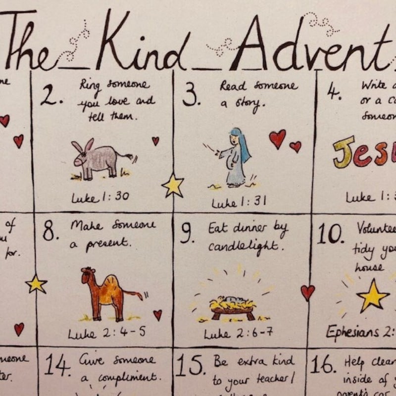 Poster Advent - Etsy UK