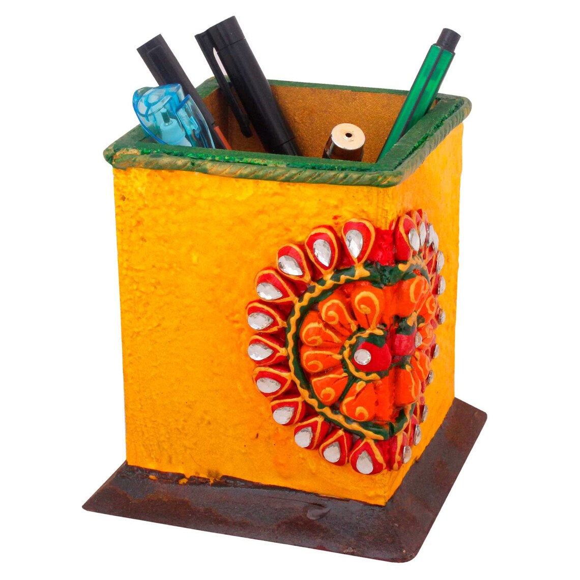 Wooden Pen Stand/Handmade Pen Stand /Pen holder/Decorative Etsy