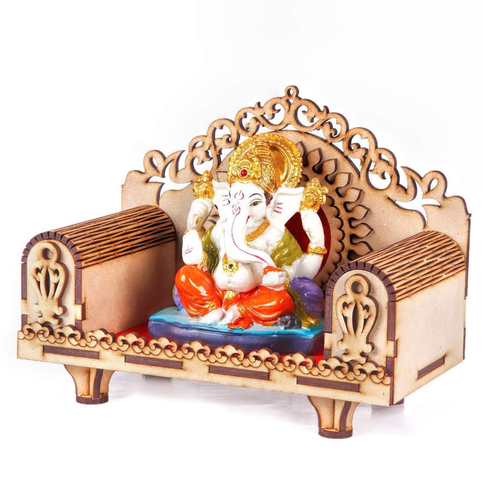 Wooden Temple Beautiful Plywood Mandir Pooja Room Home Decor Etsy