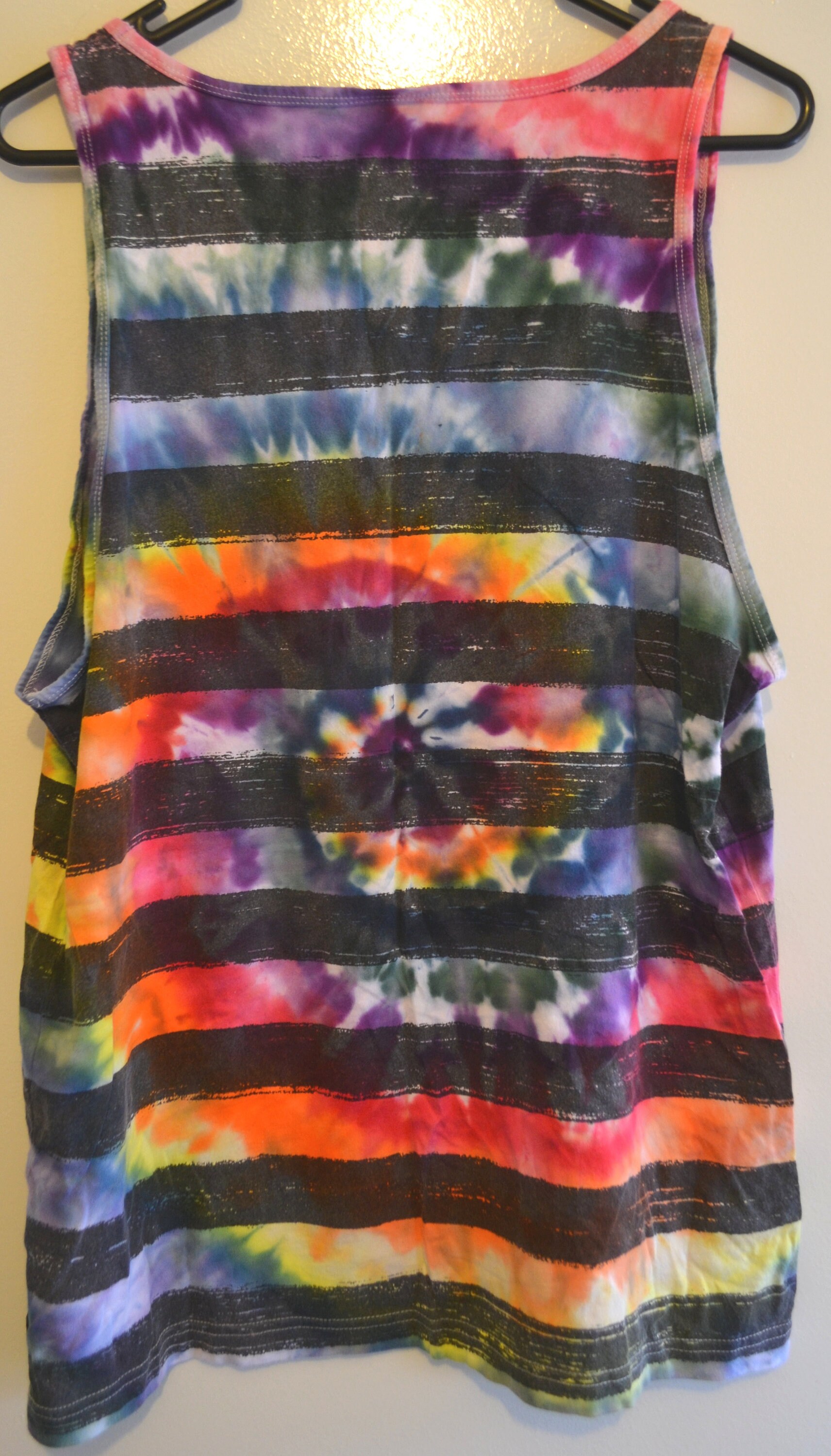 mens tie dye singlet