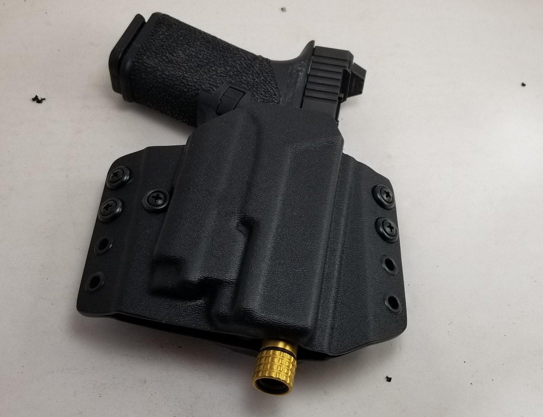 Owb Pf940c P80 With Pl2 Mini Light Holster Glock 19 Etsy