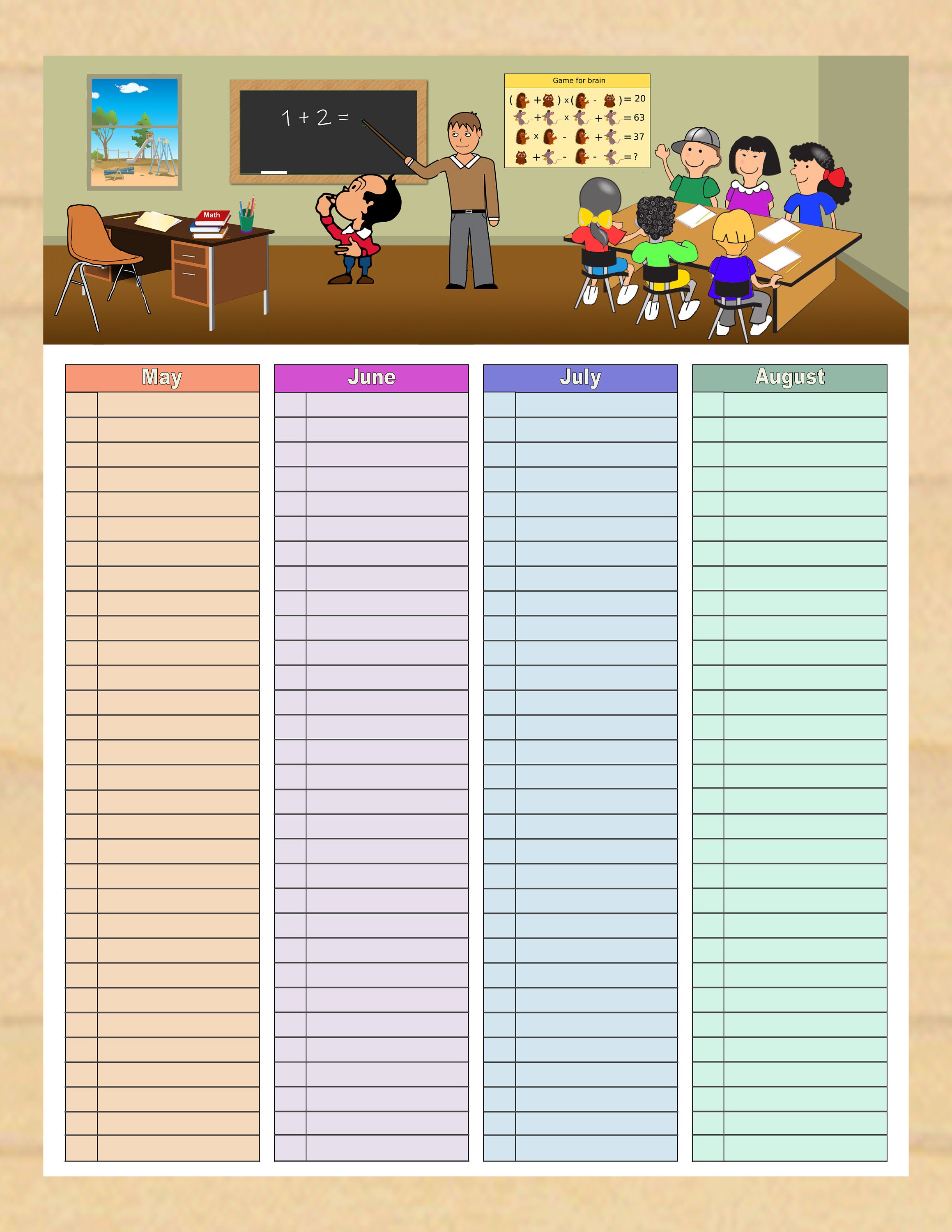 printable-birthday-calendar-list-instant-download-pdf-etsy
