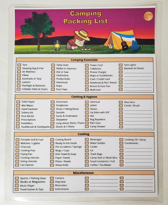 Dog camping top gear list