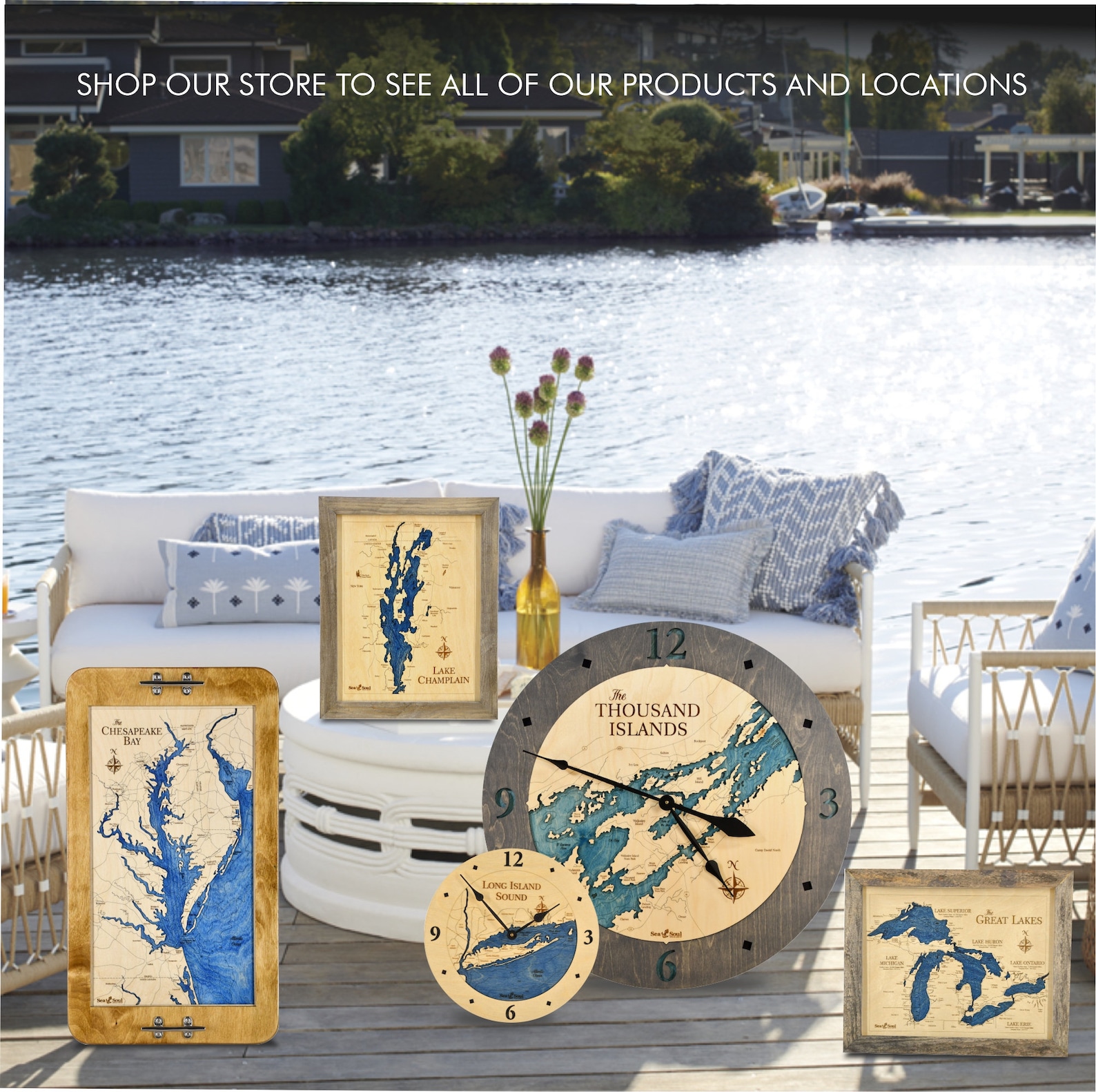 Lake Keowee 3D Wood Map Wall Art Topographic Water Depth Map Etsy