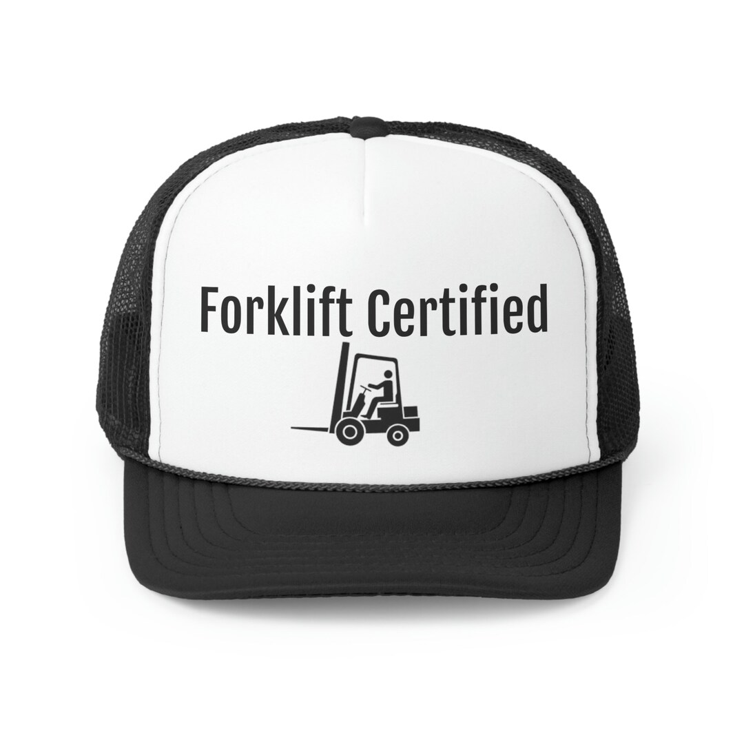 Forklift Certified Trucker Etsy