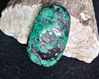 Malachite & Azurite Cabochon