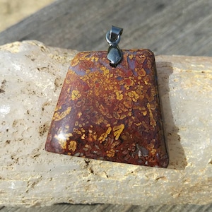 Red Plume Agate