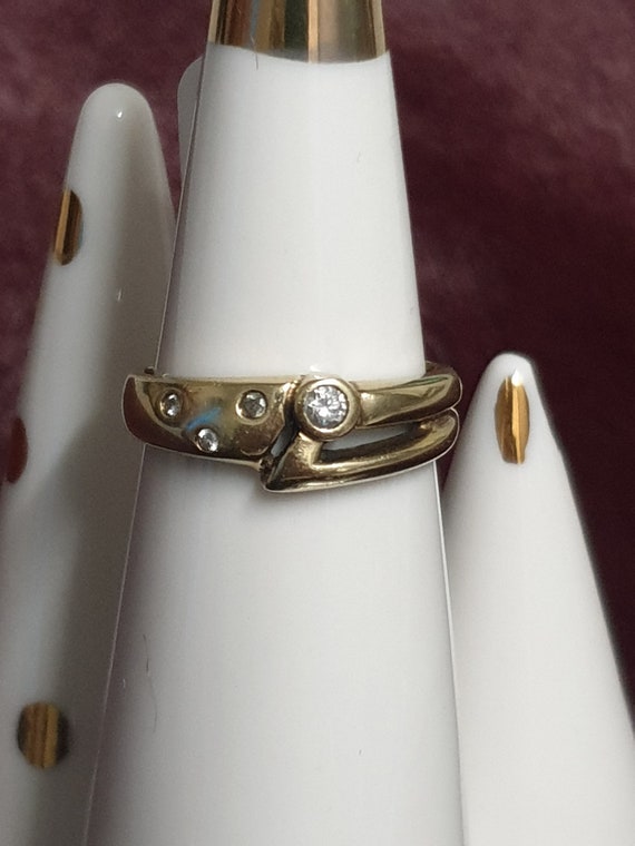 Diamond ring - size 18