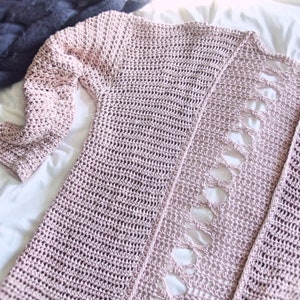 The Buttercup Cardigan Crochet pattern