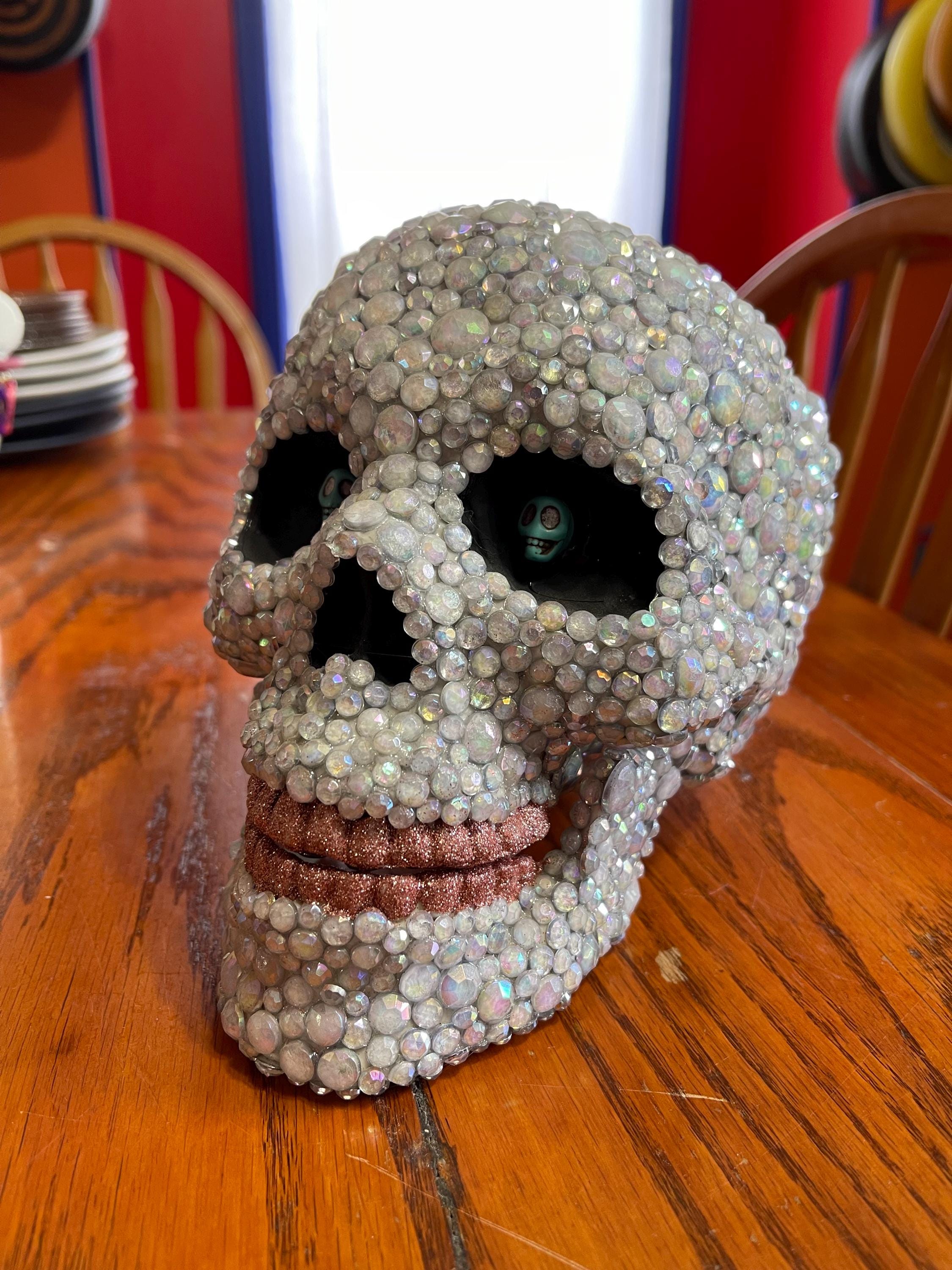 Bedazzled Skull - Etsy