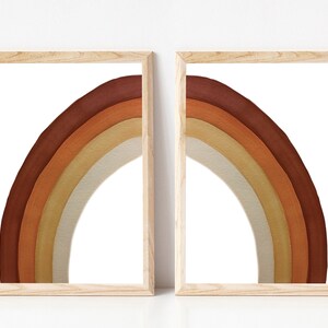 Sunrise Rainbow Set, Digital art print, digital download, nursery wall decor