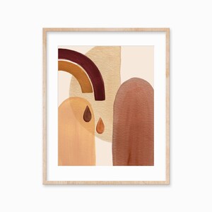 Abstract Rainbow Printable, Nursery Wall Art, Digital Download
