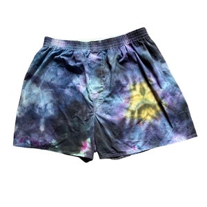 L Men&#39;s Tie-Dyed Boxers/Handmade