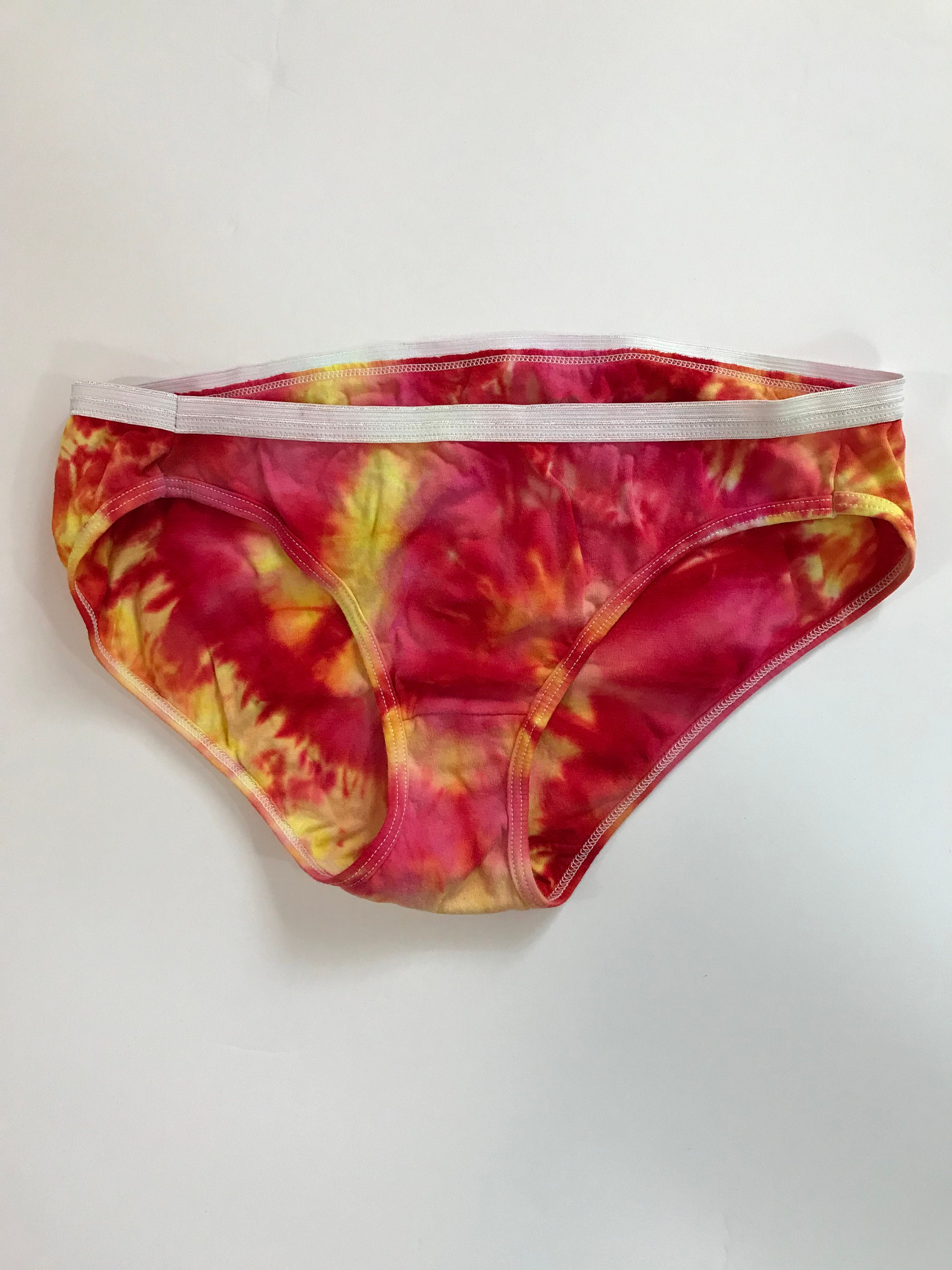 Tie Dyed Hanes Ultimate™ Bikini Panties/Sizes 6 7 8 9/ Etsy