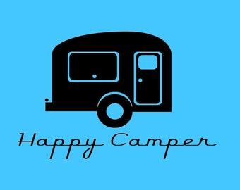 Happy Camper Decal