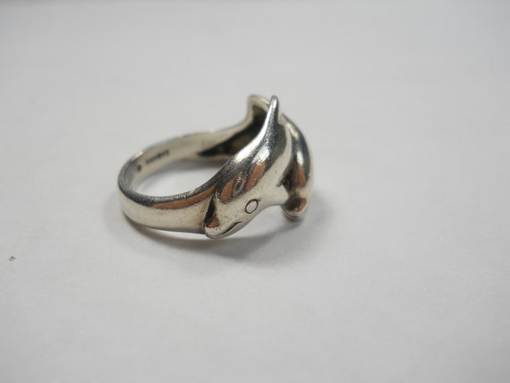 Kabana Dolphin Ring in Sterling Silver