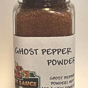 Ghost Pepper Powder Homegrown Peppers Spicy Pepper Powder Seasoning Cooking Season ALL