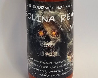 Carolina Reaper/Red Fresno Pepper Mash Hot Sauce