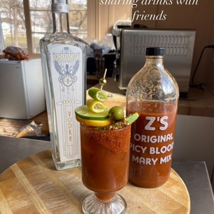 Bloody Mary Mix Spicy Award Winning
