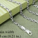 see more listings in the Silver Chains section