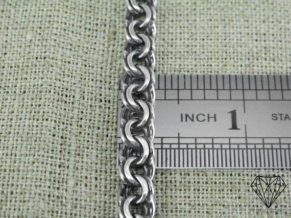 Thick Sterling Silver Chain Necklace for Him / Heavy 925 Solid