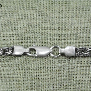 Silver Garibaldi Weaving Chain Necklace for Men / Womens 925 - Etsy