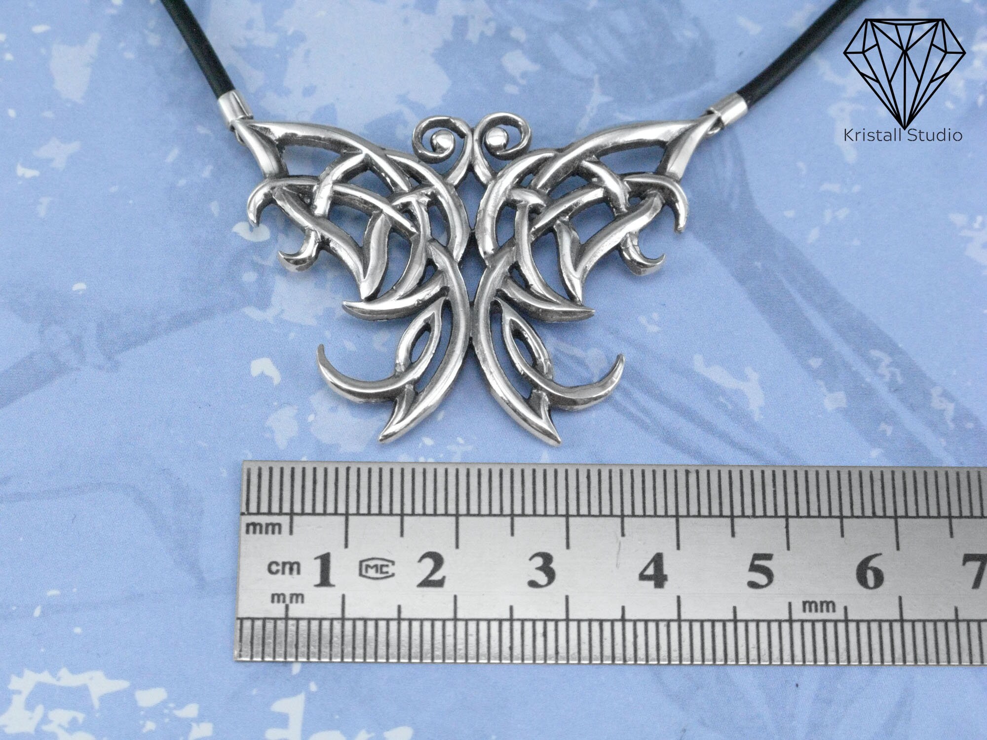 Silver Butterfly Pendant Jewelry Necklace for Women Etsy