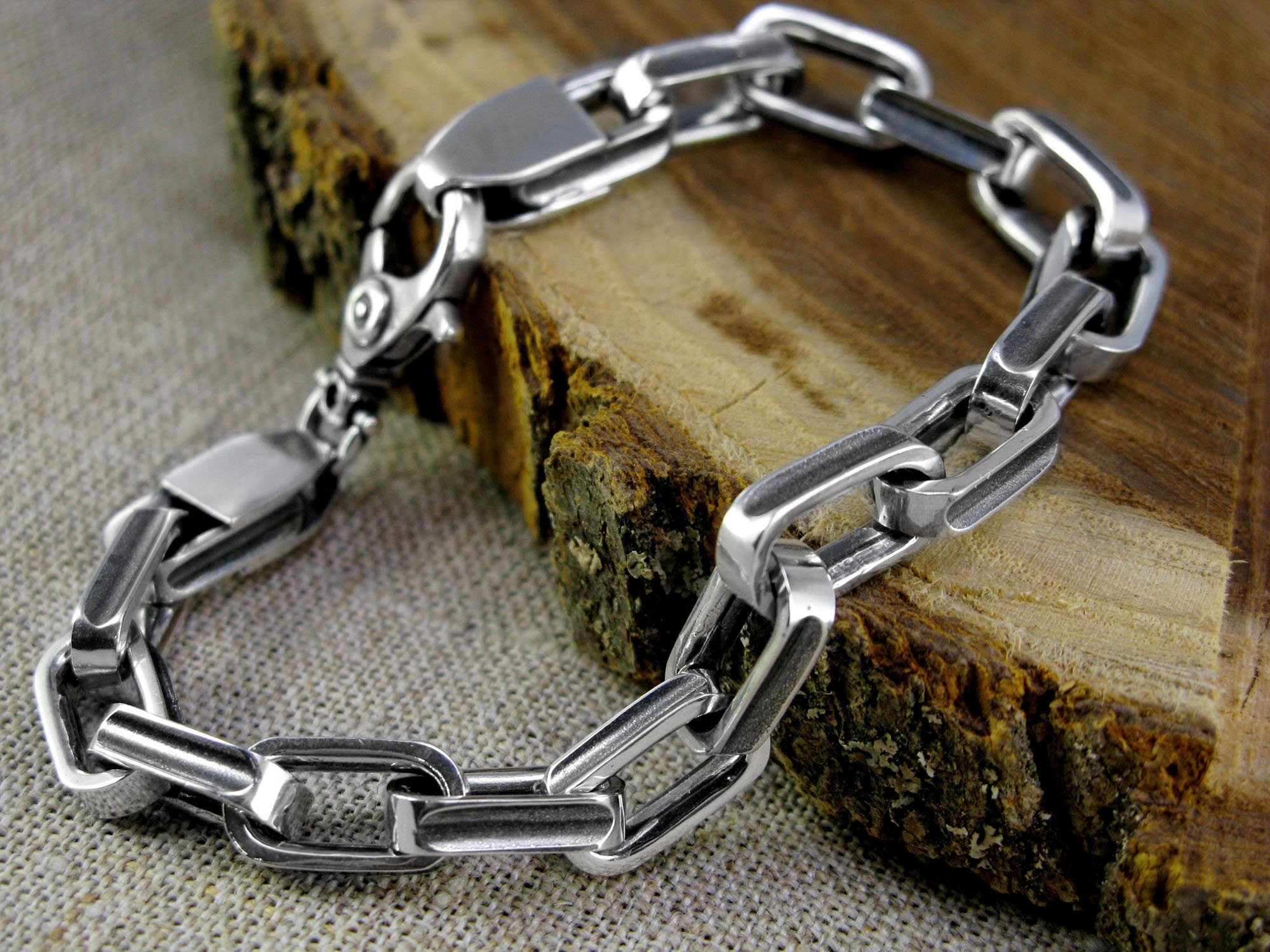 アクセサリー Silver Heavy Anchor Link Chain Bracelet Unboxing the new @werkstattmunchen Sterling Silver Anchor Chain