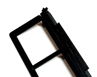 Kit de montaje y marco de parabrisas para el vehículo TroubleShooter del equipo de aventuras de GI Joe, réplica impresa en 3D