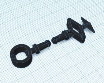 Kleine antennekit voor probleemoplosser, GI Joe Adventure Team probleemoplosser voertuig, 3D-geprinte replica