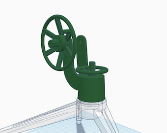 Jeep, Recoiless Mount Kit, Replica 3D printed version GI Joe, Action Man
