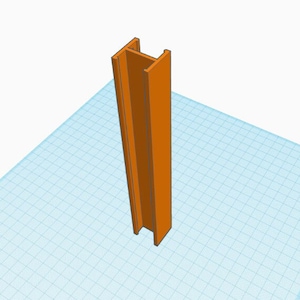 SMDM I-Beam Girder, Six Million Dollar Man, Second Edition Bionic Grip, 3D Printed Replica