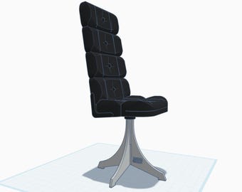 Sedia MSV, veicolo di supporto mobile, squadra avventurosa, replica stampata in 3D
